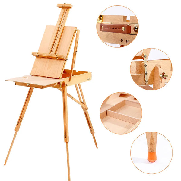 Easel Stand Chevalet En Bois Easel for Painting Oil Paint Artist Painting  Accessories Easel Stand Caballete