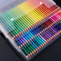 Oramile Professional Oily/Water-Soluble Pencils Set Drawing Colored Pencils Wood  Pencils Kids Gift School Art Supplies