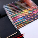 Oramile Professional Oily/Water-Soluble Pencils Set Drawing Colored Pencils Wood  Pencils Kids Gift School Art Supplies