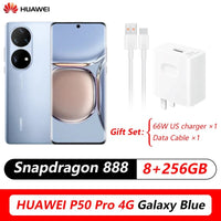 Original HUAWEI P50 Pro 4G  6.6‘’ OLED Curved FHD+2700x1228 Screen HarmonyOS 2 Octa Core up to 66W SuperCharge 50MP Main Camera