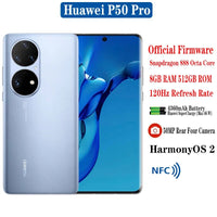 Original Official New Huawei P50 Pro 4G Cell Phone 6.6 120Hz HarmonyOS  Snapdragon 888 4360mAh 50W Wireless 66W 50MP Camera NFC - AliExpress