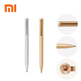 Original Xiaomi Mijia Metal Sign Pens PREMEC Smooth Switzerland Refill 0.5mm Signing Pens Mi Aluminum Alloy Pens Black Ink