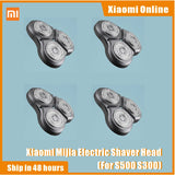 Original Xiaomi Mijia Shaver Blade Electric Shaver Mijia S500 S300 Shavers Razor Waterproof Dual-layer Blade Steel Blades Smart