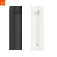 Original Xiaomi Mijia Thermos Water Cup Portable 480mL Warm/Cold Water Cup 316L Stainless Steel Lock Design Single hand Open