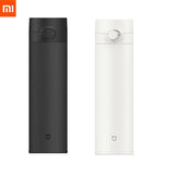 Original Xiaomi Mijia Thermos Water Cup Portable 480mL Warm/Cold Water Cup 316L Stainless Steel Lock Design Single hand Open