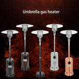 Outdoor Heater Infrared Umbrella Gas Quick-Heating Garden Patio Vertical Stainless Steel Large smokeless Heated Stove for Winter