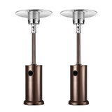 Outdoor Heater Infrared Umbrella Gas Quick-Heating Garden Patio Vertical Stainless Steel Large smokeless Heated Stove for Winter