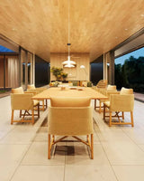 Outdoor tables and chairs, rain and sun proof, foldable camping teak villa, courtyard dining table, rattan woven garden balcony,