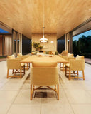 Outdoor tables and chairs, rain and sun proof, foldable camping teak villa, courtyard dining table, rattan woven garden balcony,