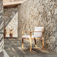 Outdoor tables and chairs, rain and sun proof, foldable camping teak villa, courtyard dining table, rattan woven garden balcony,