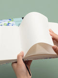 POTENTATE Quadrado Aquarela Livro De Papel, Desenho De Arte Sketchbook De Papel, 100% Algodão, 24 Folhas, 300g, 140lb, 12cm x 12cm, 4.7 "x 4.7"