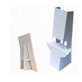 AOOKMIYA Paper Cardboard Sign Holder Stand Easel For Tabletops White And Black