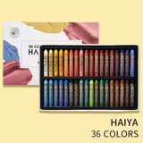 Paul Rubens 24/36/48/60/72 Colors HAIYA Soft Oil Pastels Crayon Graffiti Painting Beginners Art Drawing Supplies Set