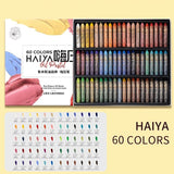 Paul Rubens 24/36/48/60/72 Colors HAIYA Soft Oil Pastels Crayon Graffiti Painting Beginners Art Drawing Supplies Set