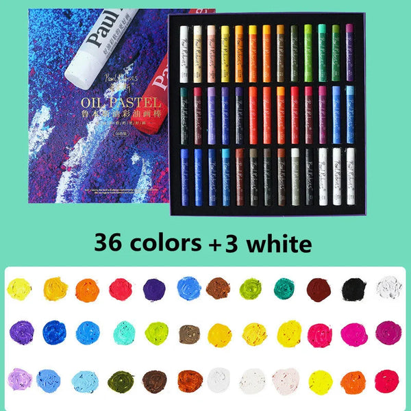 Official Paul Rubens Oil Pastel 12/24/36/48 Color Set Profession Oil P –  DopeArtCity