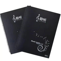 Piano Sheet Music Folder A3 Music Partition Booklet 4-page Expanding Music File Folder Piano Score A3 Folder For Musical Sheet