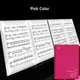 Piano Sheet Music Folder A4 Music Partition Piano Score Folder For Musical Sheet Music Four-page Expanding Music Sheet Book