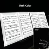 Piano Sheet Music Folder A4 Music Partition Piano Score Folder For Musical Sheet Music Four-page Expanding Music Sheet Book