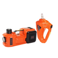 Portátil elétrico hidráulico carro jack, 12V Impact Wrench Compressor de pneu, Levantamento LED Light, Ferramenta de reparo do carro