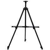 AOOKMIYA Portable Adjustable Metal Sketch Easel Sketch Drawing For Artist Art Supplies Stand Foldable Travel Easel Shelf With Bag Outdoor