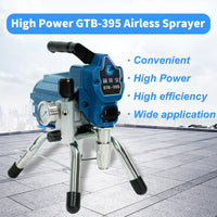 AOOKMIYA Portable Airless Paint Sprayer 2L Paint Sprayer 395 Paint Machine For Home Decor Oil Based Paint Structure