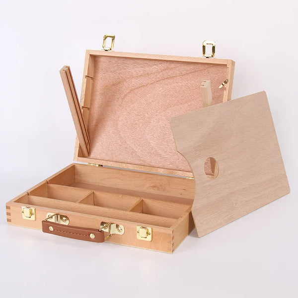 Portable Sketchbook for The Artist Easel Painting Box Wooden Stand Eas –  AOOKMIYA