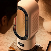 Portable Electric Heater Room Heating Stove Household Radiator Remote Warmer Machine For Winter Desktop Heaters 1000W