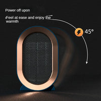 Portable Electric Heater Room Heating Stove Mini Household Radiator Remote Warmer Machine For Winter Desktop Heaters 1200W