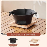 Portable Grill Patio Heated Economical Air Stove Metal Outdoor Heater Brazier Fishing Isitici Aquecedor Heating Equipment YX50TY