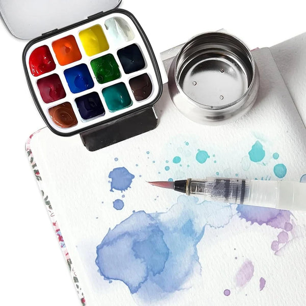 Watercolor Palette Empty Paint Box for Watercolor Oil Paint