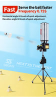Powerful automatic badminton training shuttlecock B7 shooting machine for beginner