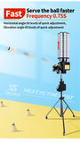 Powerful automatic badminton training shuttlecock B7 shooting machine for beginner