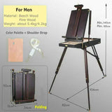 AOOKMIYA Premium Beech Wood Easel For Painting Men/Women Art Easel Stand Portable Outdoor Easel Drawing Stand Art Supplies For Artist