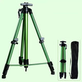 AOOKMIYA Professional Aluminium Alloy Painting Easel Pink/Green/Blue/Black Artist Adjustable Tripod Stand Display Art Supplies