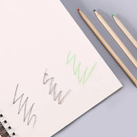 Professional Sketchbook Blank Watercolor Notebook 160 GSM Spiral diary Art school supplies Pencil drawing notepad Stationery