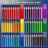 AOOKMIYA Professional grade water-soluble oil-based color pencil set 48/72/120/150/200 Artist design and creation painting gift box set