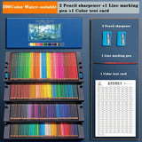 AOOKMIYA Professional grade water-soluble oil-based color pencil set 48/72/120/150/200 Artist design and creation painting gift box set