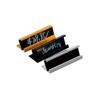 AOOKMIYA Pvc Black Card Display Table Number Stand Desktop Blackboard Message Signs Mini Chalkboard Easel