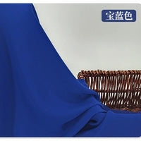 Quality Ivory Chiffon Chair Sashes Cover hoods for Weddings Events Party Decoration