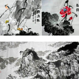 Raw Xuan Paper 100sheets/lot Chinese Half Ripe Xuan Paper Beginner Chinese Calligraphy Landscape Painting Xuan Paper Thicken