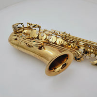 Real Pictures YAS-62 Alto Saxophone Eb Tune Brass Plated Lacquer Gold Professional Musical Instrument With Case Free Shipping