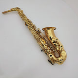 Real Pictures YAS-62 Alto Saxophone Eb Tune Brass Plated Lacquer Gold Professional Musical Instrument With Case Free Shipping