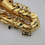 Real Pictures YAS-62 Alto Saxophone Eb Tune Brass Plated Lacquer Gold Professional Musical Instrument With Case Free Shipping