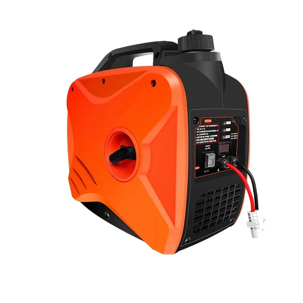 Remote Start DC Cargo Vehicle Silent Air Conditioner, Gerador Automático de Gasolina, Pequeno Diesel Household, Estacionamento, 24V