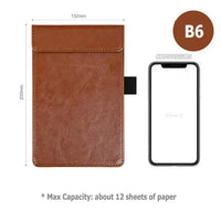 Restaurant Menu Paper Tablet A6 A7 Mini Clipboard PU Leather Magnetic Clip Board (LOGO Custom Service)