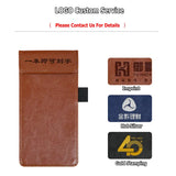 Restaurant Menu Paper Tablet A6 A7 Mini Clipboard PU Leather Magnetic Clip Board (LOGO Custom Service)