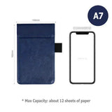 Restaurant Menu Paper Tablet A6 A7 Mini Clipboard PU Leather Magnetic Clip Board (LOGO Custom Service)