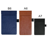 Restaurant Menu Paper Tablet A6 A7 Mini Clipboard PU Leather Magnetic Clip Board (LOGO Custom Service)