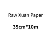 Rolling Half-Ripe Xuan Paper Brush Pen Calligraphy Raw Rice Paper Chinese Freehand Brushwork Watercolor Painting Ripe Xuan Paper