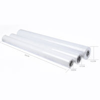 Rolo De Papel De Desenho Branco, Rolls De Papel De Pintura Para A Atividade De Artesanato De Criança e Pintura Papel De Aquarela, 45cm x 10m